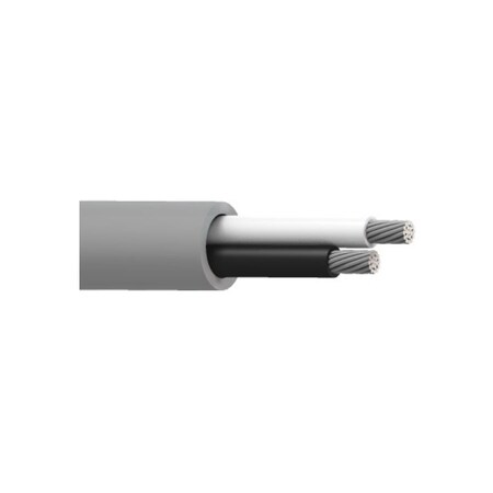 Belden Multi-Conductor Cable, AWM, 18 AWG, 3 C, Gray, PVC, Stranded, 300V AC, Indoor, 1000 ft B9740MN